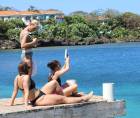 Las playas de la isla de Roatán son preferidas por vacacionistas.