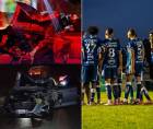 Futbolistas del Motagua, entre ellos Rodrigo 'Droopy' Gómez, sufrieron un terrible accidente de tránsito cuando regresaban del entrenamiento del equipo azul. Detalles de cómo ocurrió y así quedó el carro del jugador argentino.