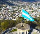 Fotografía de la ciudad de Tegucigalpa tomada desde el parque Cerro Juan Laínez.