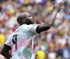 Romelu Lukaku le dio a Bélgica en el duelo ante Senegal .