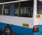 Este es el bus que andaba el motorista sancionado por la DNVT.