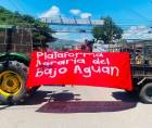 Campesinos de la Plataforma Agraria se manifestaron en Tocoa contra la ley agroindustrial y advirtieron que podrían extender las protestas con tomas de carreteras en todo el país.