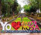 El rótulo “Yo ❤️ Santa Rosa” recibe a los visitantes al pie de las emblemáticas gradas del parque ecológico, rodeado de pinos y áreas verdes que caracterizan a esta ciudad de occidente, conocida como la capital del buen café.