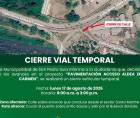 La municipalidad anunció el cierre temporal mientras los pobladores piden la presencia de policías de tránsito y municipales para que apoyen en la zona.