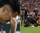 Dramáticas momentos de angustia se vivieron en partido de fútbol argentino cuando el jugador chileno Javier Altamirano sufrió una convulsión en plena cancha durante el juego Estudiantes-Boca Juniors.