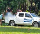 Un violento doble homicidio se registró la tarde de este sábado en el interior del balneario Natural View, ubicado en la aldea El Pino, municipio de El Porvenir, Atlántida, donde dos hombres fueron asesinados a balazos por desconocidos.