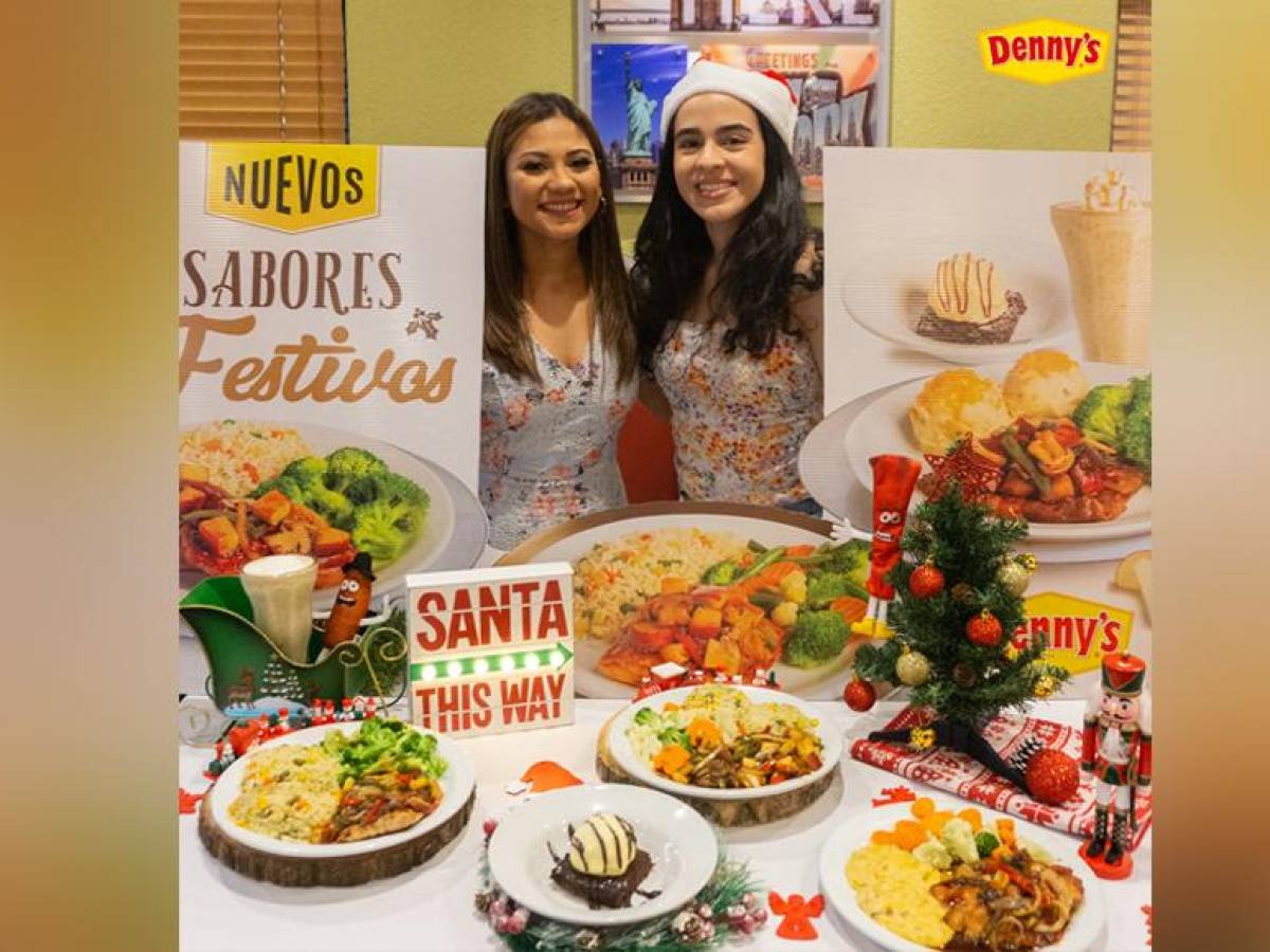 El Nuevo menú “Sabores Festivos” en Denny’s le espera