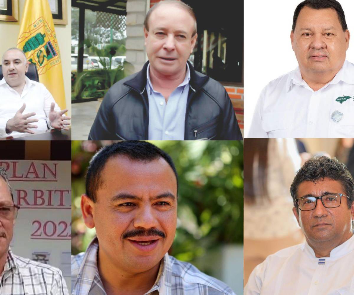 Entre los alcaldes hay dos peritos, un médico y un abogado. Todo buscan continuar sobre la silla del poder en las municipalidades.