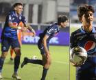 Mathías, hijo de Diego Vázquez, se estrena con gol en su debut con Motagua