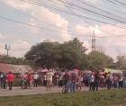 Socios y afectados de Koriun Inversiones participaron en una manifestación que recorrió las calles de Choloma hasta llegar al Parque Central, donde exigieron la recuperación de su dinero.