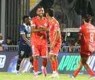 Mayorquin anotó el primer gol historico para Estrella Roja en la Liga Nacional. FOTO David Romero.