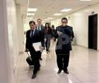 La audiencia inicial se desarrolló en una de las salas del tribunal de sentencia con competencia nacional.