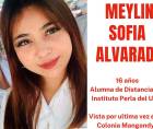 Meylin Sofía Alvarado, estudiante de 16 años del Instituto Perla del Ulúa, fue reportada como desaparecida tras ser vista por última vez en la colonia Mangandy.