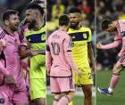 Las mejores imágenes del debut de Leo Messi en la Concacaf Champions Cup con el Inter Miami, rescatando un empate (2-2) contra el Nashville en la ida de octavos de final.