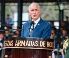El presidente Nasry Asfura durante una conferencia de prensa en la que informó sobre las gestiones para adquirir un hospital.
