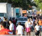 Foto de archivo de una protesta en El Progreso, Yoro.