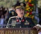 Hernández durante un evento oficial al mando del ente milutar.