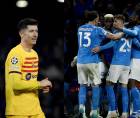 Napoli y Barcelona se miden este miércoles por la ida de los octavos de final de la Champions League.