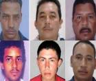 ​​​​​​Los supuestos secuestradores Luis Arturo Sánchez, Héctor Orlando Portillo Martínez, Ledin Armando Mendez Cruz, alias El Diablo, José Mauricio Flores Escobar, José Ismael Flores Pineda y Esteban Gumercindo Ferrera Rodas, alias El Diablo.