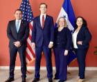 Caleb Orr y Tomás Zambrano abordan cooperación económica entre Honduras y EE UU.