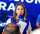 La designada presidencial electa María Antonieta Mejía.