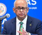 <b>Albert Ramdin</b>, secretario general de la Organización de los Estados Americanos (<b>OEA</b>).
