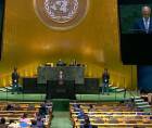 El presidente de Honduras, Nasry Asfura, pronuncia su discurso ante la 81.ª Asamblea General de las Naciones Unidas, en Nueva York, donde aborda los principales desafíos y prioridades del país.