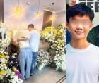Familiares y allegados velaron los restos de un adolescente de origen chino identificado como Hong Zhixuan, quien fue asesinado el pasado 25 de abril dentro de un establecimiento comercial en la colonia 21 de Febrero, en Comayagüela, capital de Honduras.