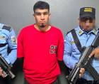 Marlon Reinaldo Gómez de la O, alias Skinny, fue detenido en la aldea Los Caminos, en Santa Cruz de Yojoa.