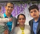 Rebeca Santos, quien vivió la mayor parte de su vida en el sector de Cofradía, en San Pedro Sula, murió junto a su esposo y sus dos hijos en Florida, Estados Unidos. Eran destacados líderes de iglesia.