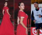 Georgina Rodríguez, pareja de Cristiano Ronaldo, debutó este viernes en la Semana de la Moda en París y sorprendió a sus seguidores con un homenaje al portugués.