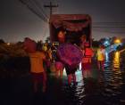 Primeras evacuaciones en La Ceiba por fuertes inundaciones