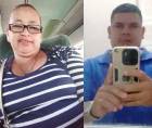 Foto en vida de las dos víctimas mortales durante el asalto al bus.