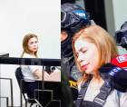 La defensa de la exfiscal Francia Sofía Medina Martínez solicitó al Tribunal de Sentencia de la Sección Judicial de San Pedro Sula la revisión de la medida cautelar que mantiene privada de libertad a su representada, mientras continúa pendiente la notificación de la sentencia en su contra.