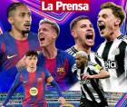 Barcelona y Newcastle se miden este miércoles en el Spotify Camp Nou.