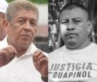 El exalcalde de Tocoa, Colón, Adán Fúnez, y el ambientalista Juan López.