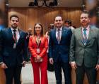 Tomás Zambrano, presidente del Congreso Nacional, participa en el Foro Parlamentario Iberoamericano en Madrid, España.