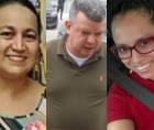 Gina Gutiérrez Pérez, izquierda, y Brenda Janeth Gómez Pérez, derecha, son las dos esposas que supuestamente estranguló Sergio David Florentino Díaz.
