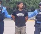 <b>Jhoel Salomón Pineda García</b>, alias “<b>Peludo</b>”, fue presentado por la Policía.
