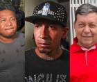 Erlin Margarito Escoto y Aníbal Josué Aguilar están en prisión por el asesinato de Óscar Bustillo Oseguera, derecha, candidato a diputado por el partido Libre.
