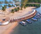 El embarcadero frente a la playa del centro de la ciudad de Tela, Atlántida, será una realidad para los lancheros que se dedican a la pesca y para las touroperadoras que realizan recorrido por los parques nacionales de la bahía.