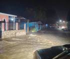 En Quimistán, Santa Bárbara, durante la tarde y noche de ayer miércoles, las lluvias dejaron inundaciones en viviendas y vías principales.