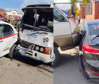 Un aparatoso accidente de tránsito registrado la tarde de este martes en el municipio de Choloma, Cortés, dejó varias personas heridas y al menos seis vehículos involucrados, luego de que un bus rapidito impactara contra varios automóviles y una motocicleta en una de las principales vías de la ciudad.