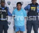 Juan Jeudiz Martínez Carias, de 28 años, fue capturado en Krausirpi, Gracias a Dios, señalado de disparar contra su compañera de hogar embarazada.
