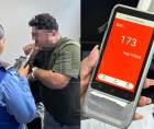 El capturado presentaba un BAC de 0.173 %, se encontraba en un rango asociado con intoxicación severa.