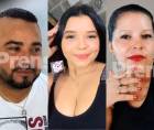 Óscar Ortez, Yensy Leiva Romero y Melba Roseli Caballero.