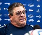 Miguel 'Piojo' Herrera en conferencia de prensa previo al duelo en las Eliminatorias ante Honduras.