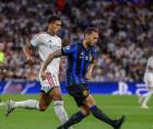Real Madrid e Inter de Milán se enfrentan en el estadio Santiago Bernabéu.