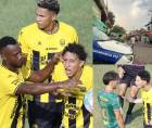Marathón y Real España protagonizaron un intenso derbi en San Pedro Sula. Te mostramos las mejores imágenes del primer partido en las triangulares.