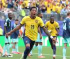 Gonzalo Plata fue el héroe de Ecuador tras marcar el gol de la victoria.